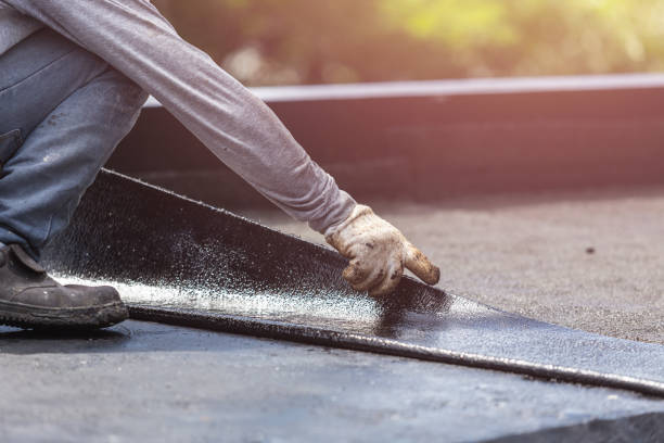 Professional Waterproofing technician working in Midway, TN